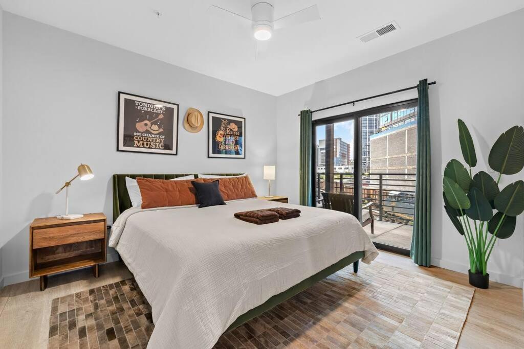 Appartamento Skyline View, Pool, Gym, Balcony'S, Walk To Bway! Nashville Esterno foto